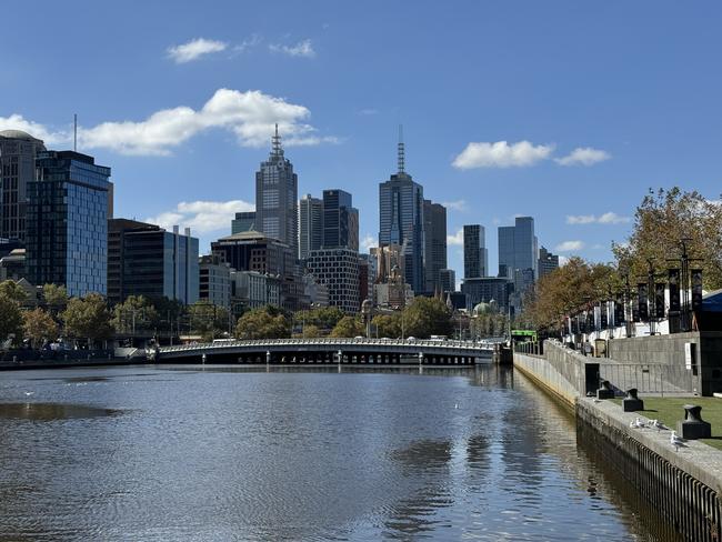 The Yarra River, Melbourne Picture: David Geraghty