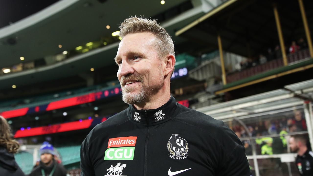 Former Collingwood coach Nathan Buckley looks likely to join Alastair Clarkson by taking a year off. Picture: Getty Images