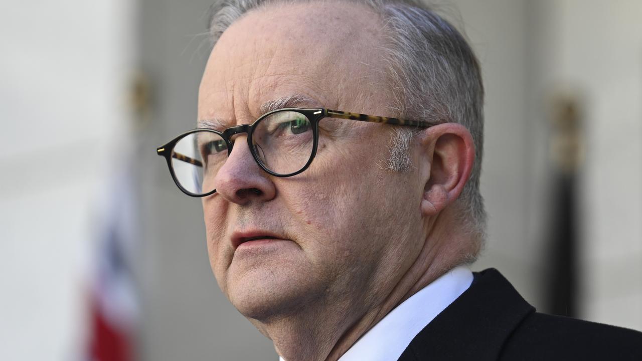 It’s been a tough week for Anthony Albanese Picture: NewsWire / Martin Ollman