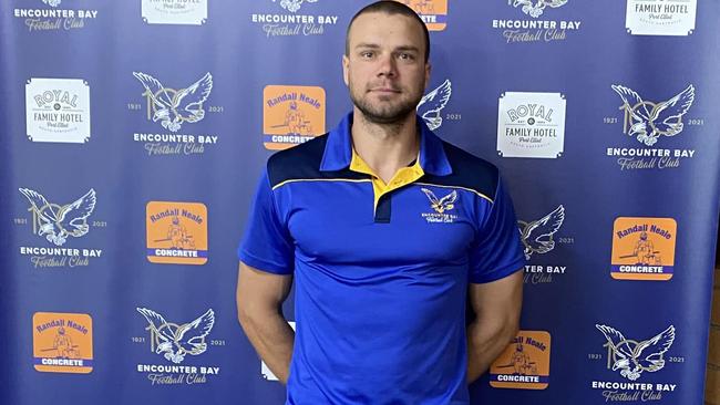 West Adelaide premiership forward Mason Middleton has joined Encounter Bay for season 2023. Picture: Encounter Bay Football Club