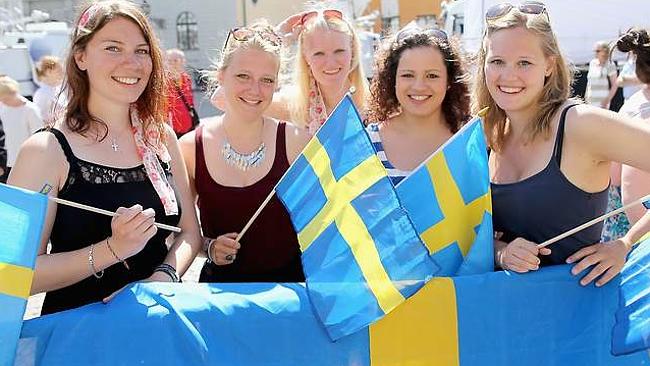 See how happy they look? Council workers in the Swedish city of Gothenburg will be guinea