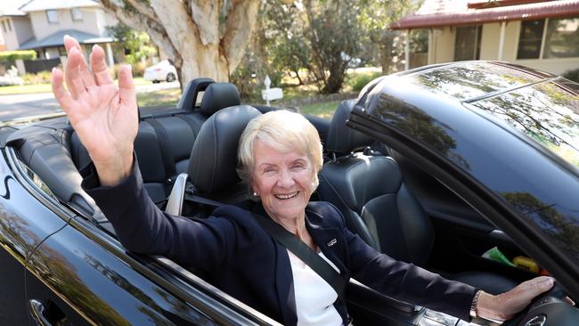 Nurse Kay Davison said she plans to drive to Alice Springs after retiring this week. Picture: David Swift