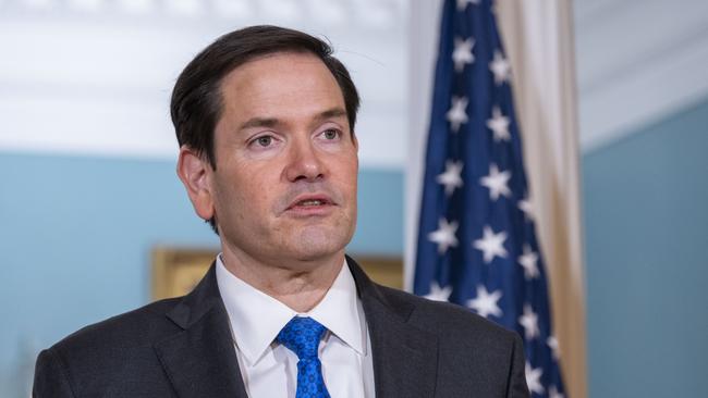 Secretary of State Marco Rubio. Picture: AP Photo