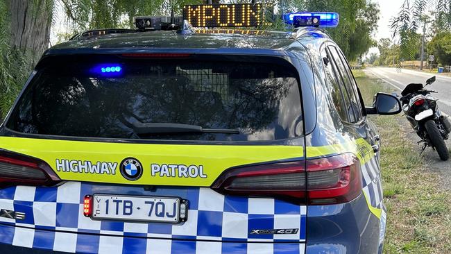 Police in Tatura intercepted a disqualified motorcycle rider under the influence of drugs on New Year’s Day.