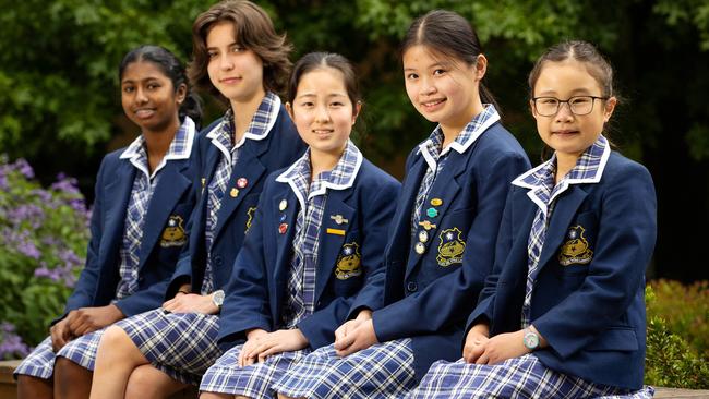 Presbyterian Ladies’ College topped the list of primary schools for year 5 NAPLAN results. Picture: Mark Stewart.