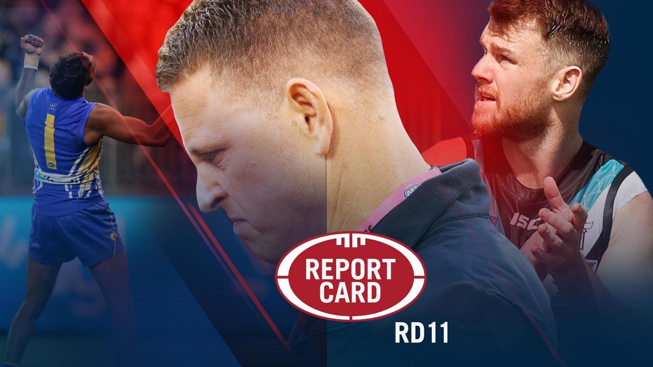 AFL Report Card for Round 11.