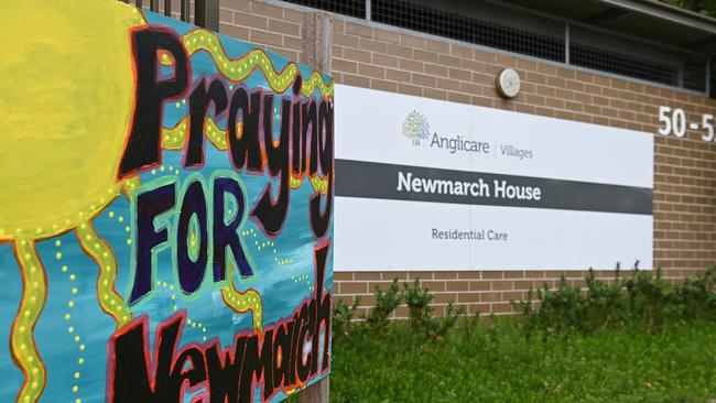 Nineteen residents at Anglicare’s Newmarch House in Kingswood, near Penrith, died after contracting Covid between April 18 and March 20 in 2020. Picture: Dean Lewins