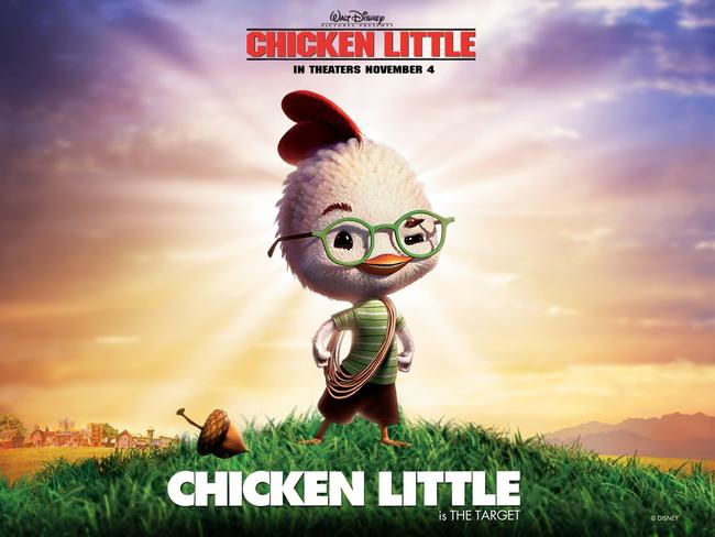 Chicken Little movie.