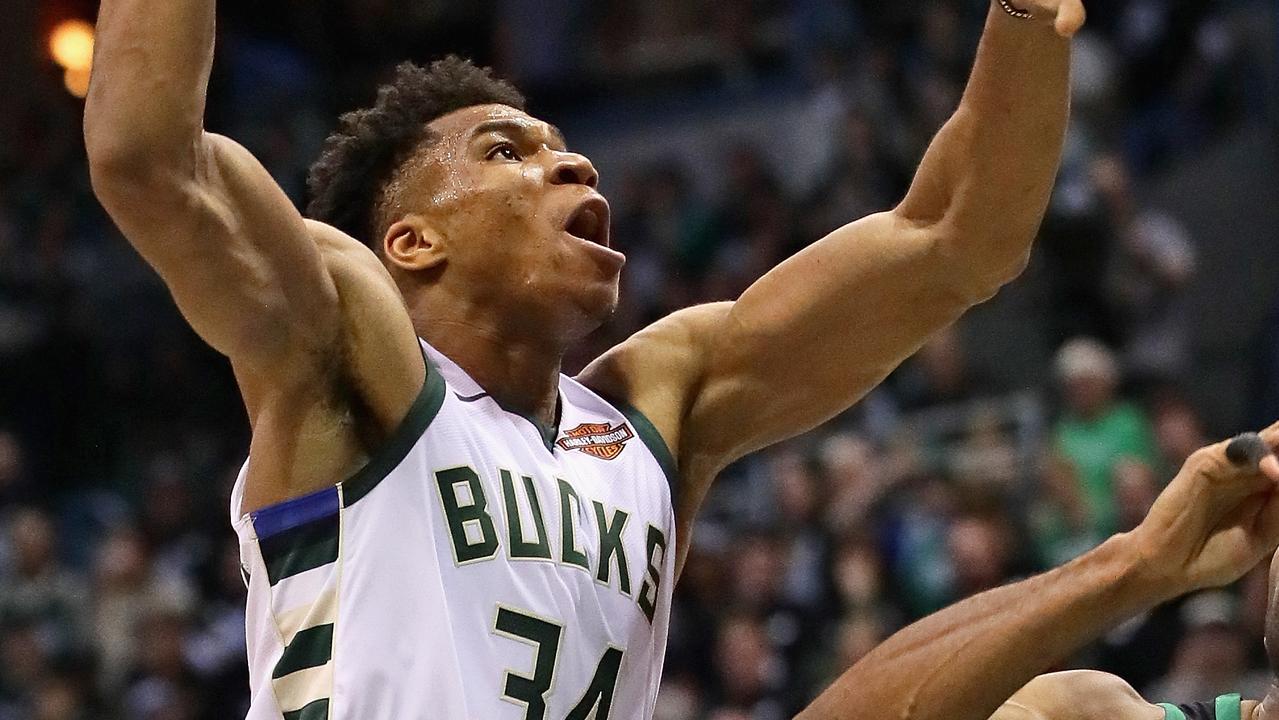 Giannis Antetokounmpo.