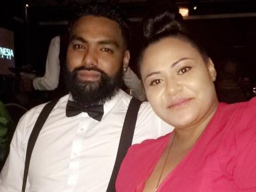 Ianeta Isaako, pictured with her husband Sako, on Monday became the youngest woman in NSW to died from Covid-19. Picture: Facebook