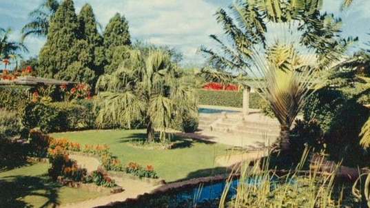 The Hibiscus Garden, sometimes referred to as The Oasis, at Sunnybank.