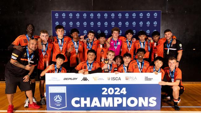 Quakers Hill Tigers won their first ever Champion of Champions with the U16 boys (Photos: Damian Briggs/FNSW)