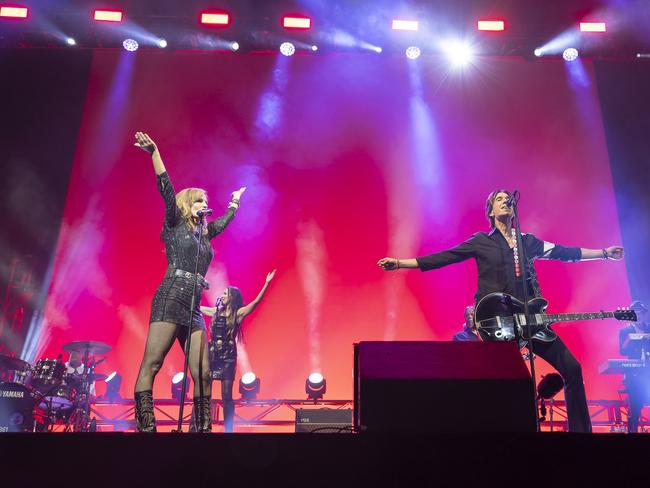 Roxette in Concert 2025 at MyState Bank Arena. Picture: Caroline Tan
