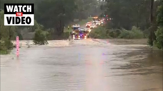 Flood rescue on Glenfield Causeway, Macarthur