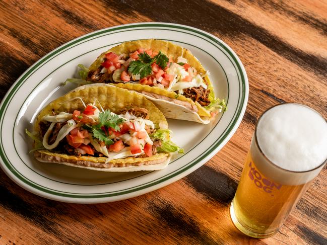 The hard and soft hybrid taco is a simple, yet genius, creation. Picture: Sam Schultz.