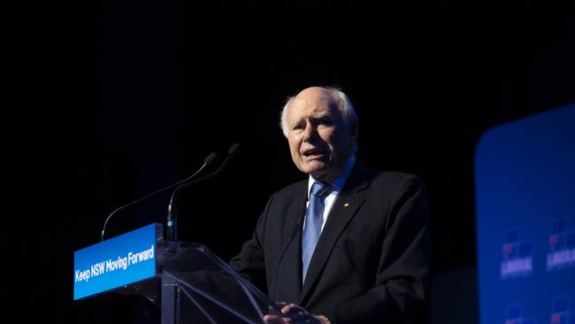 John Howard was Prime Minister from 1996 to 2007. Picture: Newswire/ Monique Harmer