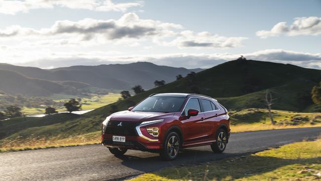 The new-look Eclipse Cross SUV by Mitsubishi Motors, released in 2020.