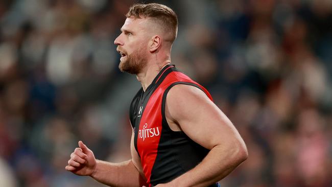 Jake Stringer only trained lightly on Wednesday morning. Picture: Kelly Defina/Getty Images