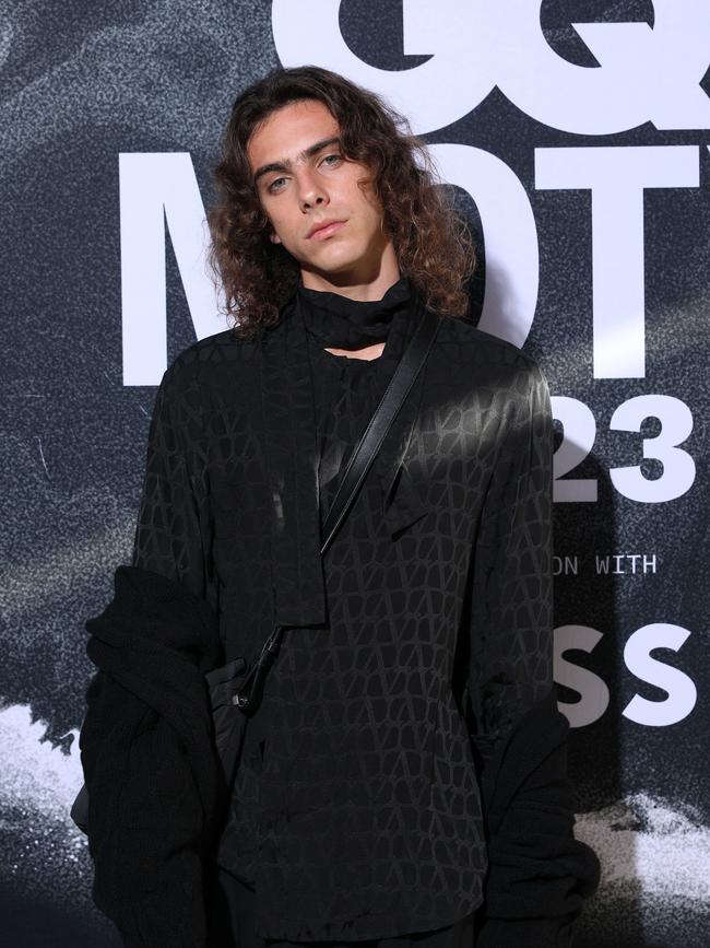 Breakthrough Artist of the Year Eddie Benjamin at the GQ Men of the Year Awards. Photo: Max Mason-Hubers/The Daily Telegraph.