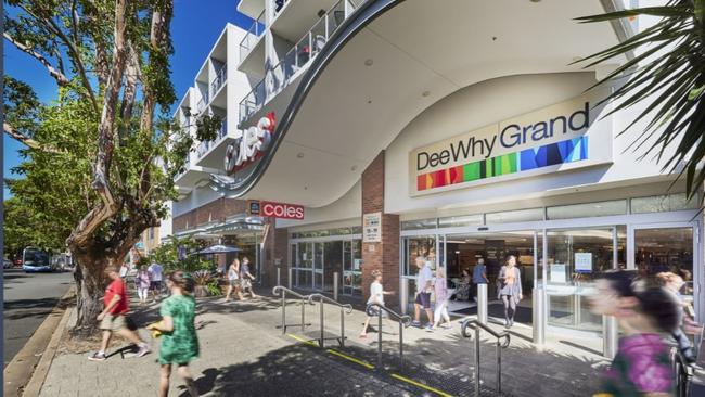 The Dee Why Grand shopping centre has sold for about $60m to a Sydney-based buyer.