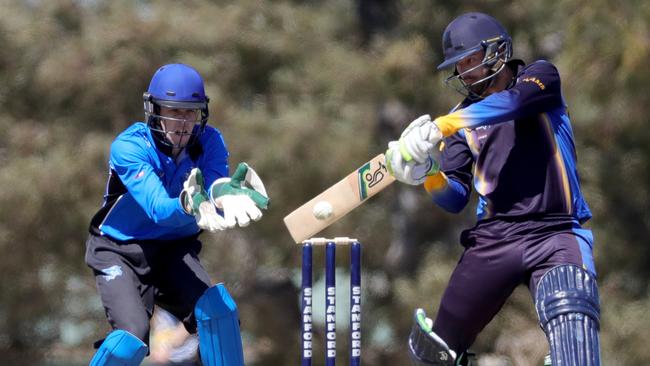 Ian Holland was in superb touch against Greenvale. Picture: Mark Dadswell/AAP