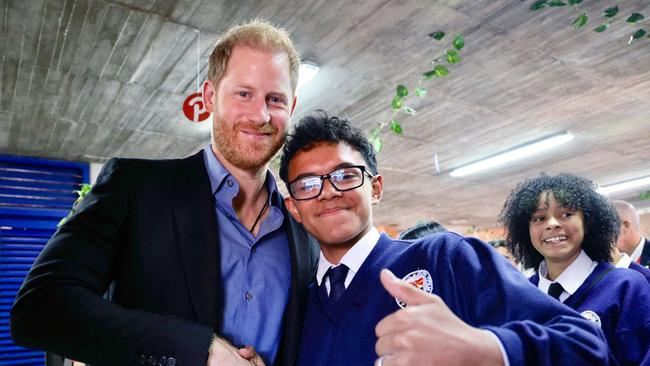 All smiles. Picture: Andres CASTILLA / Colombian Vice-Presidency / AFP