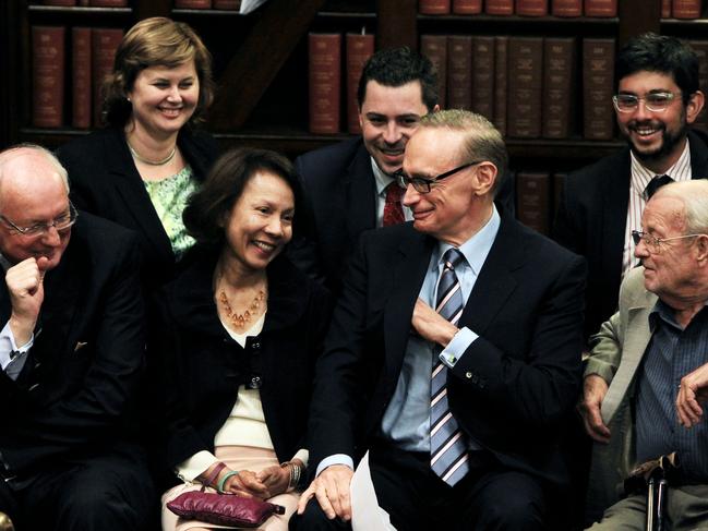 Helena and Bob Carr, when he was elevated to the ministry.