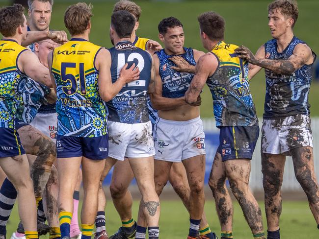 SANFL game between the Eagles and South Adelaide at Woodville Oval. Pictured on Saturday 1st July 2023. Picture: Ben Clark