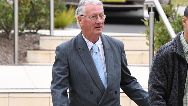 Bill Spedding arrives at the inquest into the disappearance of William Tyrrell. Picture: AAP