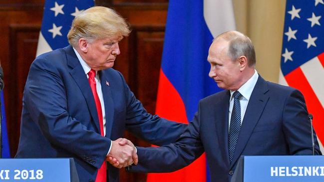 President Vladimir Putin said he would speak to Donald Trump about the conflict in Ukraine. Picture: Yuri Kadobnova/AFP/Getty Images