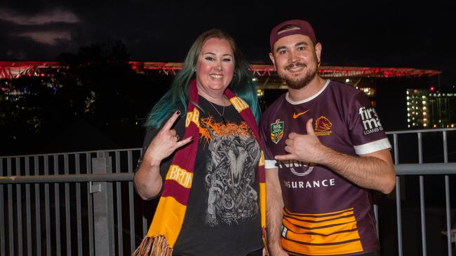 Brisbane v Storm Friday 8 September 2023. Picture: Stephen Archer