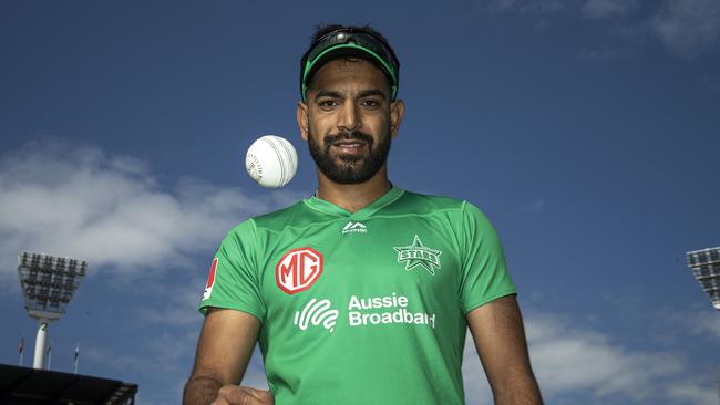 Haris Rauf is set to play for the Stars on Sunday. Picture: Daniel Pockett/Getty Images