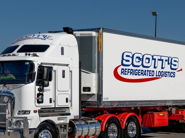 Generic undated image of Scott's Refrigerated Logistics truck