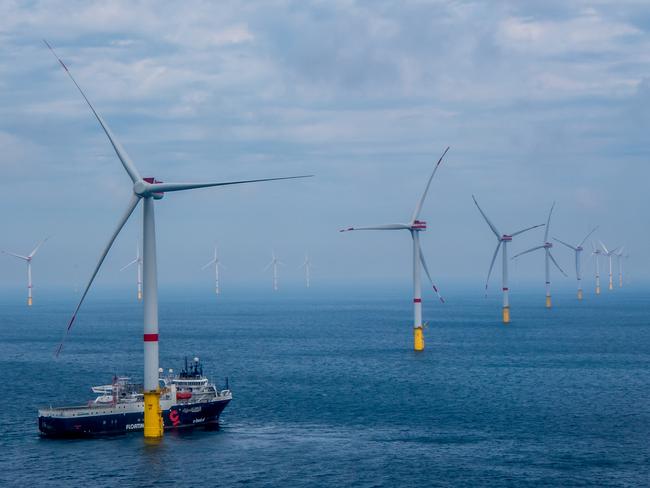 Veja Mate offshore wind farm off the German coast. Supplied by Copenhagen Infrastructure Partners