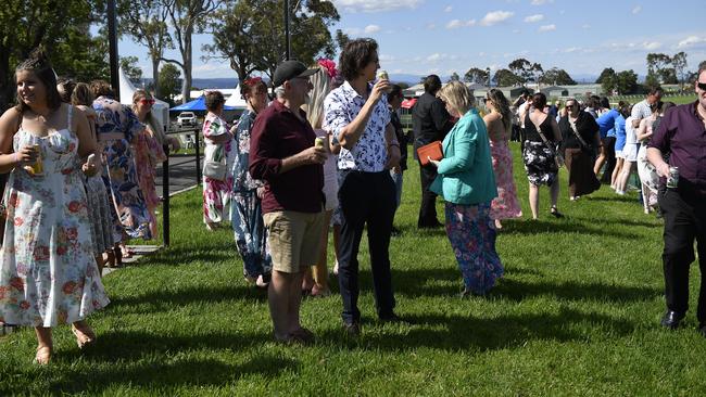 Bet365 Traralgon Cup Day, held at Traralgon Racecourse, Traralgon, Victoria, 1st December 2024. The Cup race meeting was cancelled due to a heavy track. Despite this, many patrons (pictured) attended. Picture: Andrew Batsch