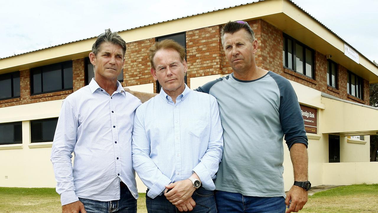 From left: Paul, Ricki and Stephen Grimmer are still waiting for answers about their sister Cheryl. Picture: John Appleyard