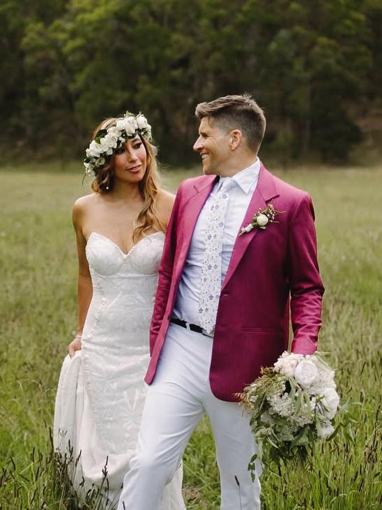 The couple have been married since 2026 and share a son together. Günsberg is also stepdad to Griffen’s teen daughter. Picture: Instagram