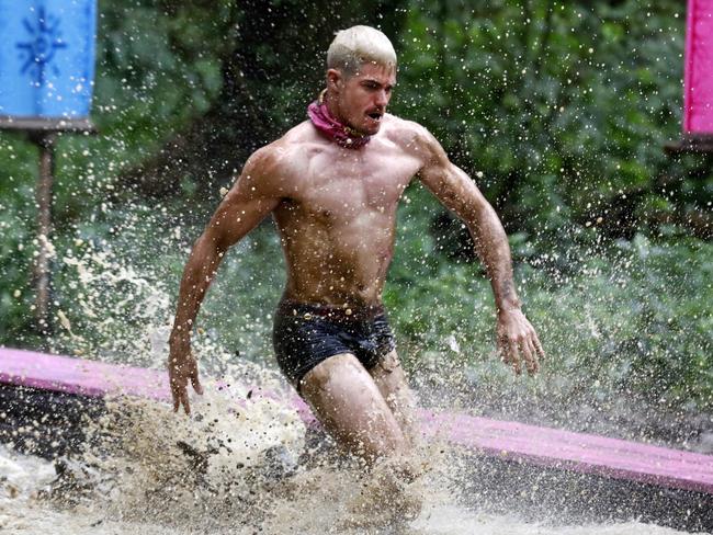 Matty Farrelly in episode one of Survivor Australia. Picture: Channel 10