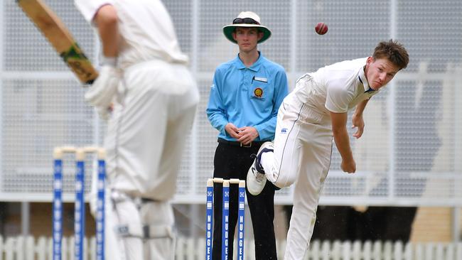 GPS First XI cricket between Nudgee College and Ipswich Grammar School. Saturday February 4, 2023. Picture, John Gass