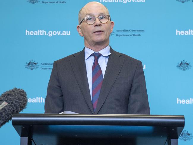 Chief Medical Officer, Professor Paul Kelly. Picture: NCA NewsWire / Gary Ramage