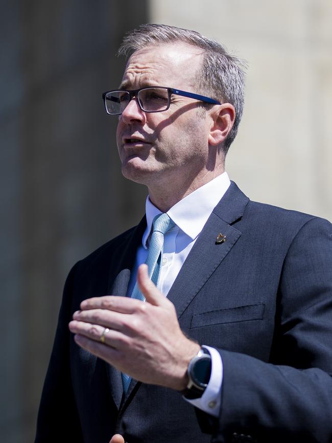 Infrastructure and Transport Minister Michael Ferguson. Picture: RICHARD JUPE