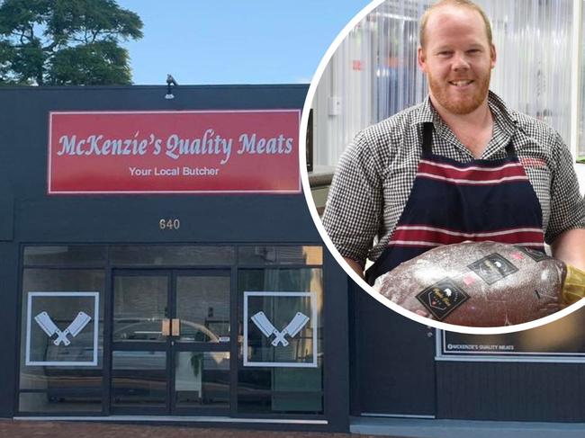 Owner of McKenzie Quality Meats, Douglas McKenzie, has announced his Mitchelton store will be closed until further notice due to staff shortages. Picture: Facebook.