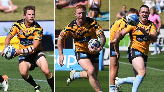 Sunshine Coast Falcons players Todd Murphy, Dane Hogan and Martin Cordwell are all set to hang up the boots at the end of the Queensland Cup season.