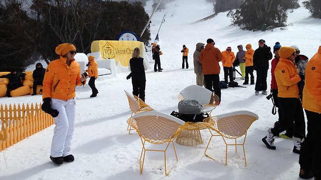 Clicquot In The Snow