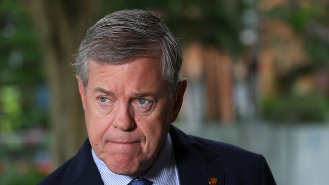 LNP spokesman for the office of Attorney-General Tim Nicholls slammed Labor’s move as a “final act of democratic treachery”. Picture: David Clark