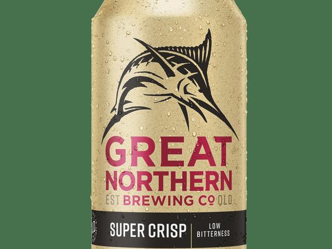 Great Northern Brewing Co Super Crisp Lager .Supplied