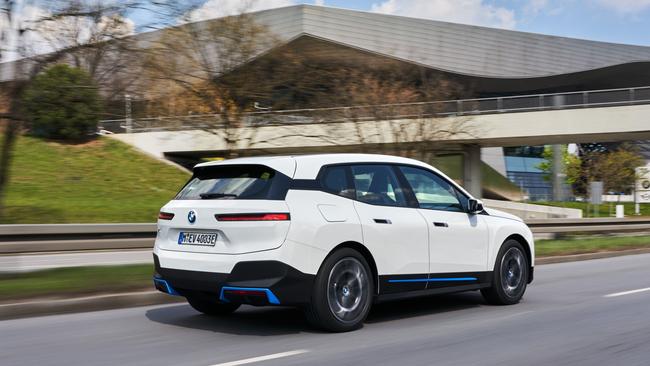 This is BMWs first vehicle built on a dedicated electric car platform.