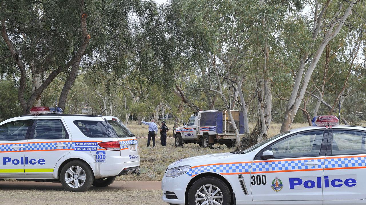 NT Police have confirmed a 49-year-old man has been taken into custody after a 51-year-old woman was found unresponsive near the Todd River just after midnight on Monday morning.