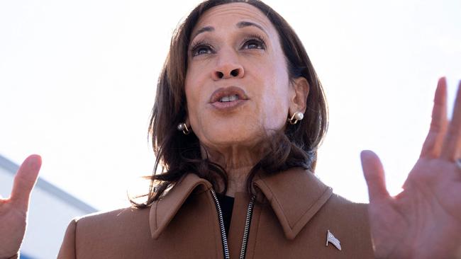 US Vice President and Democratic presidential candidate Kamala Harris. Picture: Brendan Smialowski / AFP