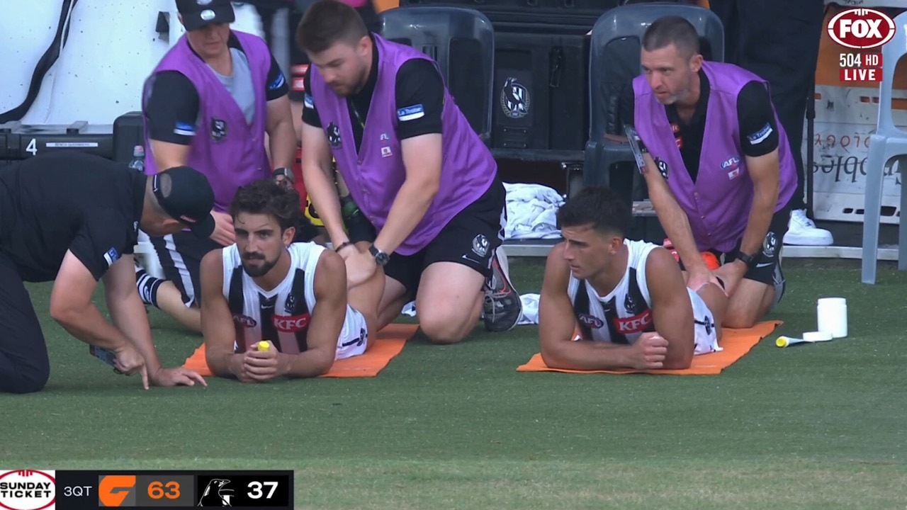 Collingwood cramps spark fitness questions